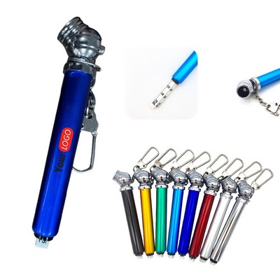 Tire Gauge Keychain