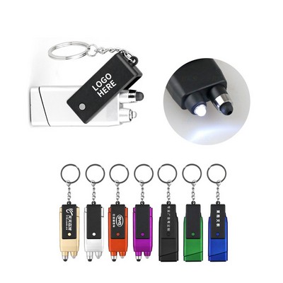Versatile LED Phone Grip Keychain