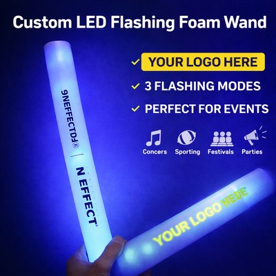 Custom Logo promotional LED Flashing Wand Batons