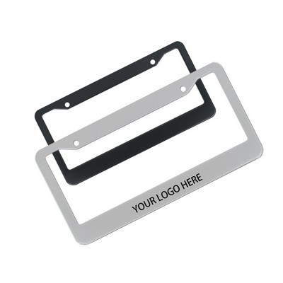 License Plate Frame Straight