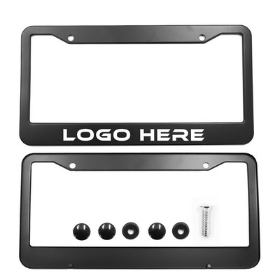 Custom Metal License Plate Frames