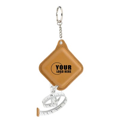 PU Measuring Tape Keychain
