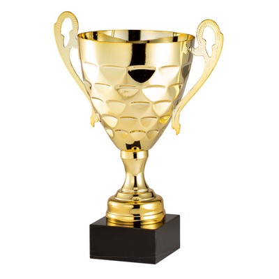Vertex Texture Championship Cup, Gold, 13"H