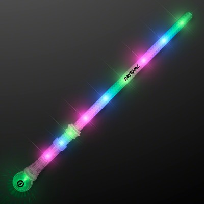 Electric Glow LED Staff Space Swords - PRINTED