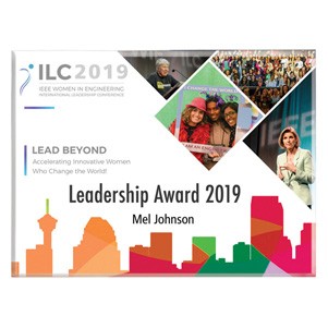 Medium PhotoImage® Beveled Edge Spectra Lite Plaque