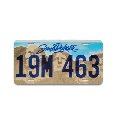 Aluminum License Plate