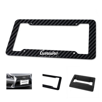 Carbon Fiber License Plate Frame