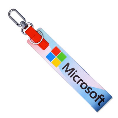 Mini Grab 'N Go Key Tag w/Sublimation (1 13/16" x 8 3/4")