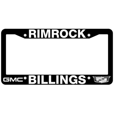 Black Duraframes With Raised Imprint