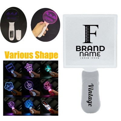 Light Up Clear Circle Wand