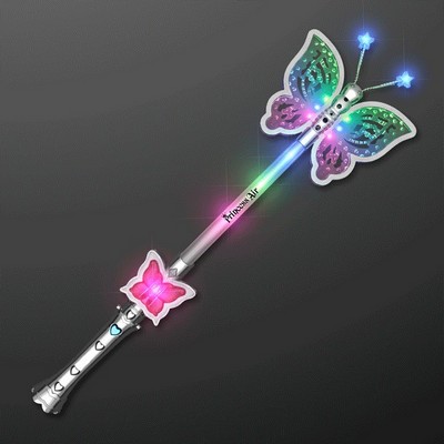 Light Up Pretty Butterfly Wand - PRINTED