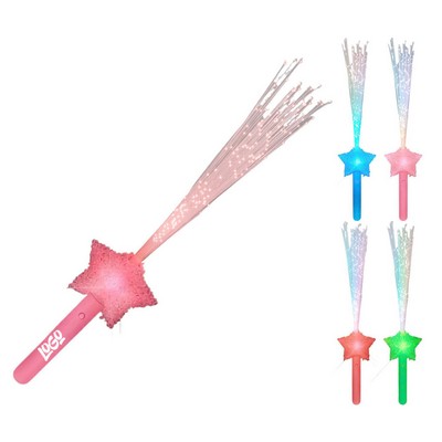 Led Light Up Fibre Wand Toy