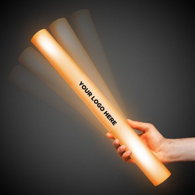16" Orange LED Foam Lumiton Baton