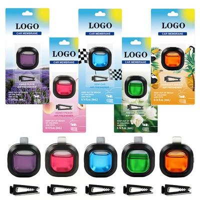 Car Vent Clip Air Freshener Long Lasting Scent Auto Interior Fragrance Decoration